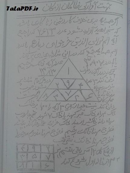 PDF کتاب زبده طلسمات سیاه قلم 